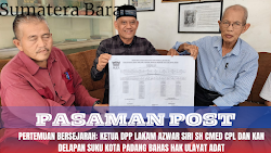 Pertemuan Bersejarah: Ketua DPP LAKAM Azwar Siri SH CMed CPL dan KAN Delapan Suku Kota Padang Bahas Hak Ulayat Adat