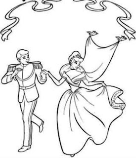 cinderella coloring pages for kids girls