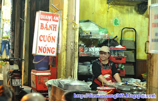 Những tiệm bánh cuốn ngon Hà Thành, am thuc, mon ngon ha noi, diemanuong365