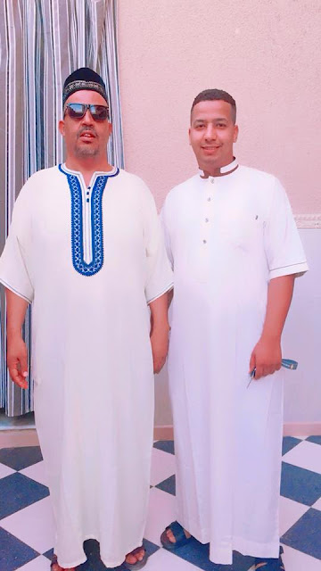 شخصية الشيخ الإمام عبد الوهاب(طالب السعيد) مع ابنه الدكتور محمد صلاح حفظهم الله
