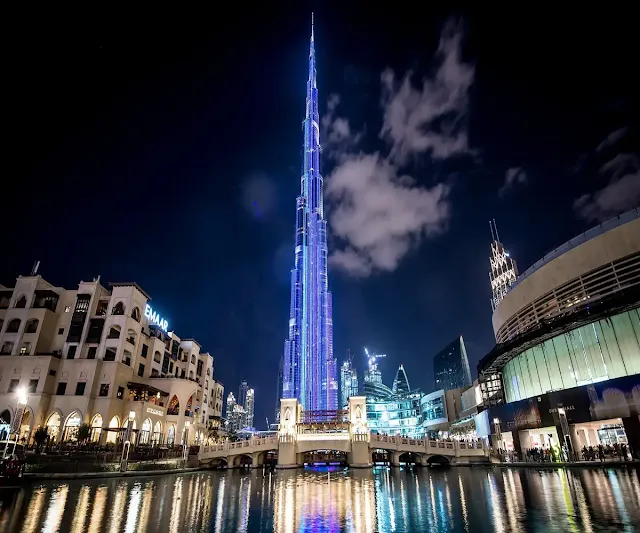 Burj Khalifa, Dubai Architectural Lighting