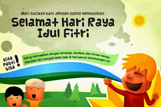 Kumpulan Gambar Kartun Ucapan Selamat Hari Raya Idul Fitri - liataja.com