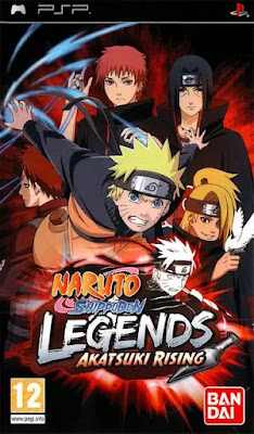 Naruto Shippuden Legends Akatsuki Rising - PSP Game