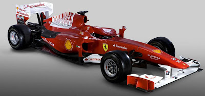 Desigb Ferrari F10 F1 Pictures