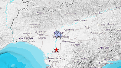Terremoto de 3,3 grados se siente en Sevilla. Septiembre 2023