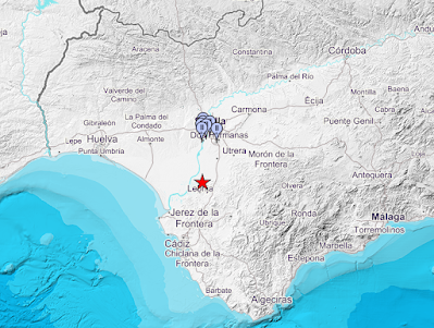Un terremoto de 3,3 grados se siente en Sevilla septiembre 2023