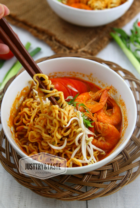 Resep Mie Kari Udang dan Pengalaman Saya Berdiet  Just 