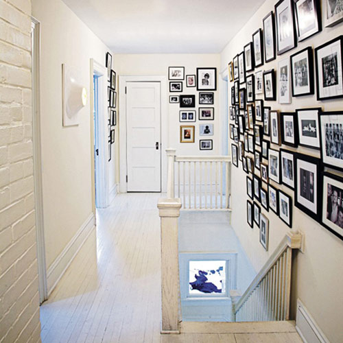 Acute Designs: Black and White Photo Wall