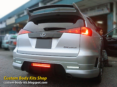 Toyota Caldina Body Kit - rear bumper LED