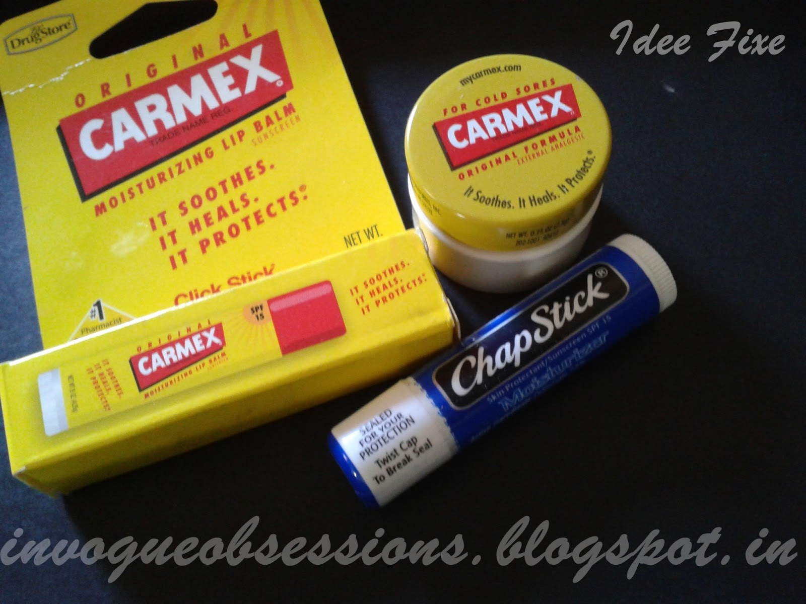 Carmex Original Formula Carmex Moisturizing Lip Balm Chapstick Moisturizer, Where to buy Carmex and Chapstick in India