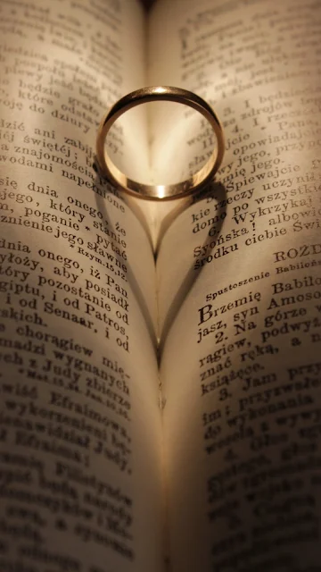 Amor, Anel, Casamento, Livro, Coração