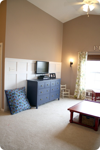 board and batten playroom