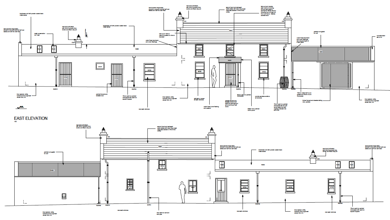  Irish  Vernacular Farmhouse  restoration Plans  for cottage