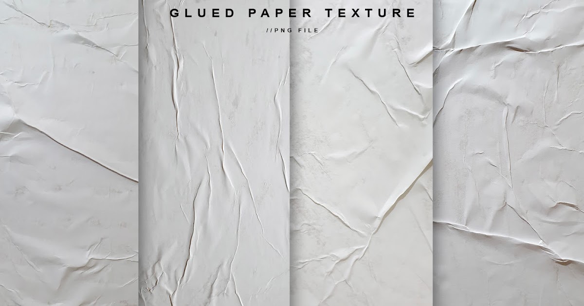 Free Download Glued Paper Texture Png File