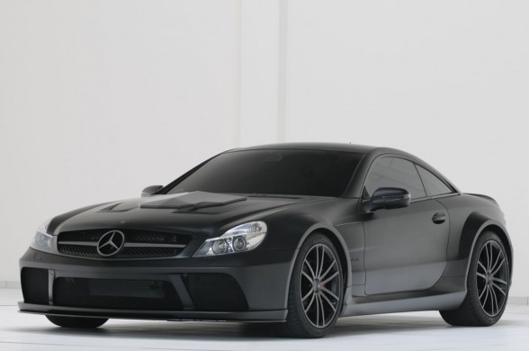 The BRABUS T65 RS Vanish MercedesBenz SL 65 AMG Black Series is now powered