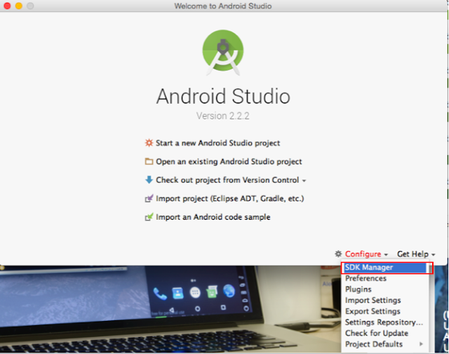 SelectAndroidSDKManager
