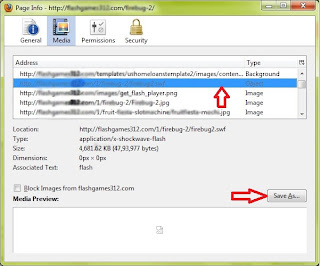 How to download flash file-firefox