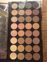 Ultra matte 32 eyeshadow palette by makeup revolution