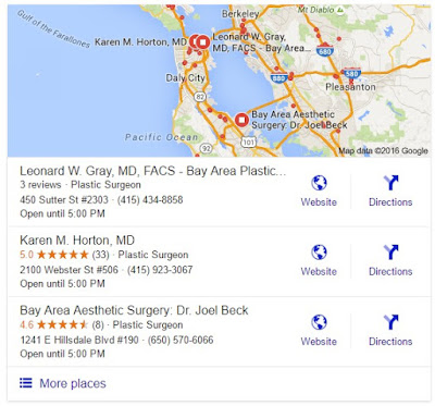 Search Marketing SEO PPC Plastic Surgeons