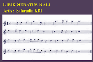 Lirik Seratus Kali
