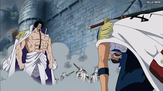 ワンピースアニメ 頂上戦争編 485話 センゴク | ONE PIECE Episode 485