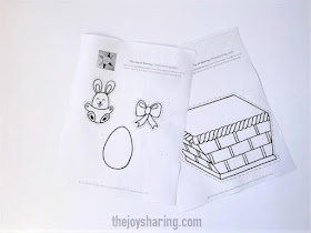 Printable Easter Paper Craft The Joy Of Sharing