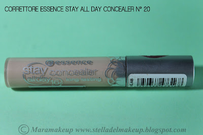 correttore essence stay al day concealer n° 20