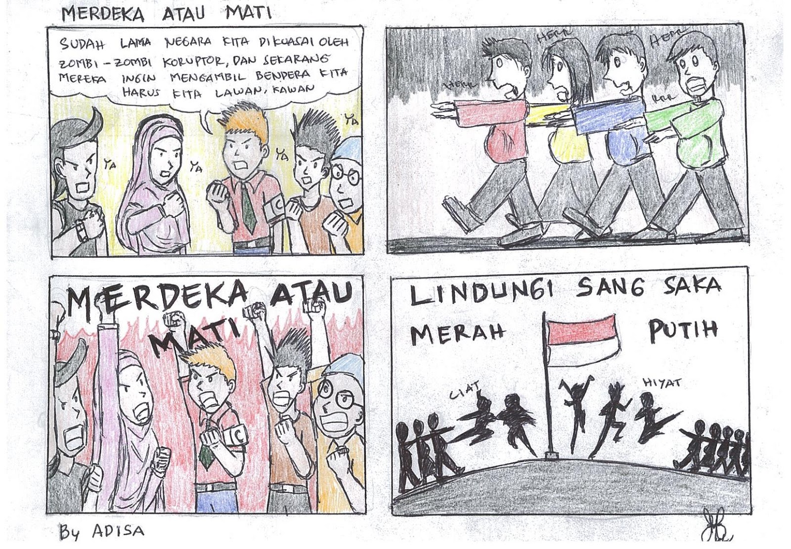 Komik Kemerdekaan Yang Lucu Kolektor Lucu