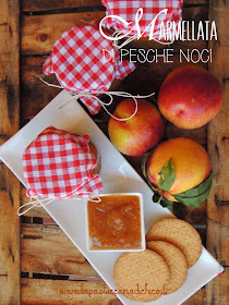 Marmellata di pesche noci - www.lapasticceriadichico.it