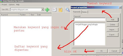 memantau posisi keyword seo dengan google monitor