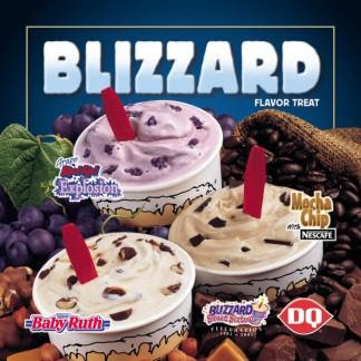 Dairy Queen Blizzard Flavors