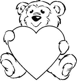 Teddy Bear Coloring Pages 