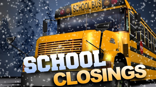 School Delays or closed for Friday due to winter weather