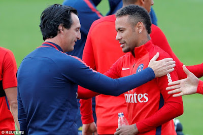 NEYMAR PERCAYA UNAY EMERY BISA SUKSES BERSAMA ARSENAL