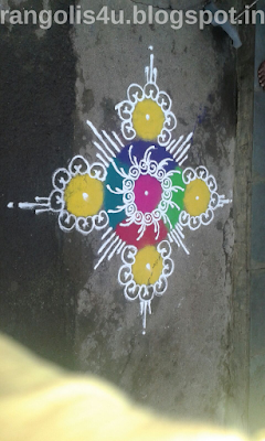 New Year Rangoli Collections