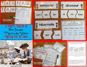 open syllable multisyllabic word activities