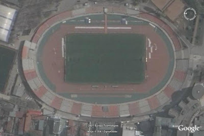 Google Earthで世界旅行 ディナモ ブカレスト