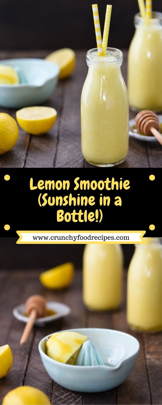 Lemon Smoothie (Sunshine in a Bottle!)