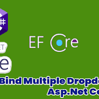 Bind Multiple Dropdown List from Database in Asp.Net Core MVC, C#.Net