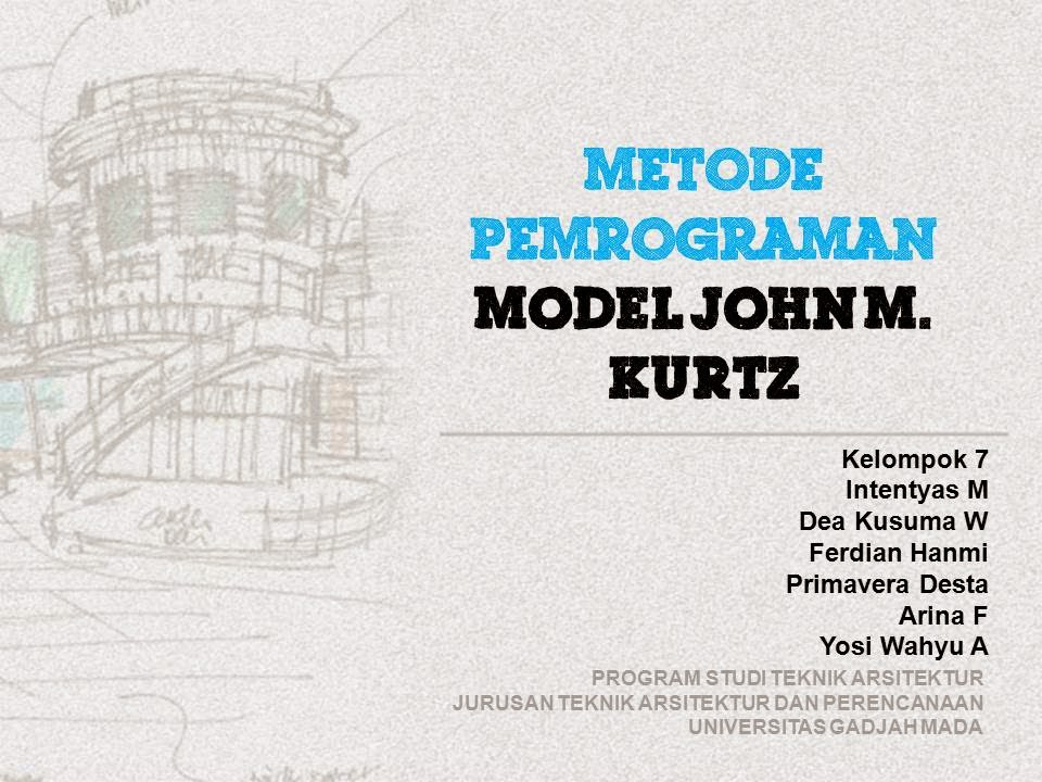 [Programming] Model Pemrograman Arsitektur Model M.Kurtz