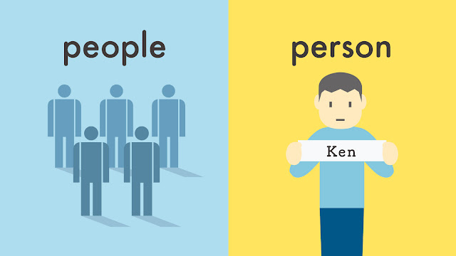 people と person の違い/ピープルとパーソンの違い