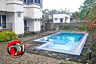 villa sukabumi luas besar murah ada kolam renang