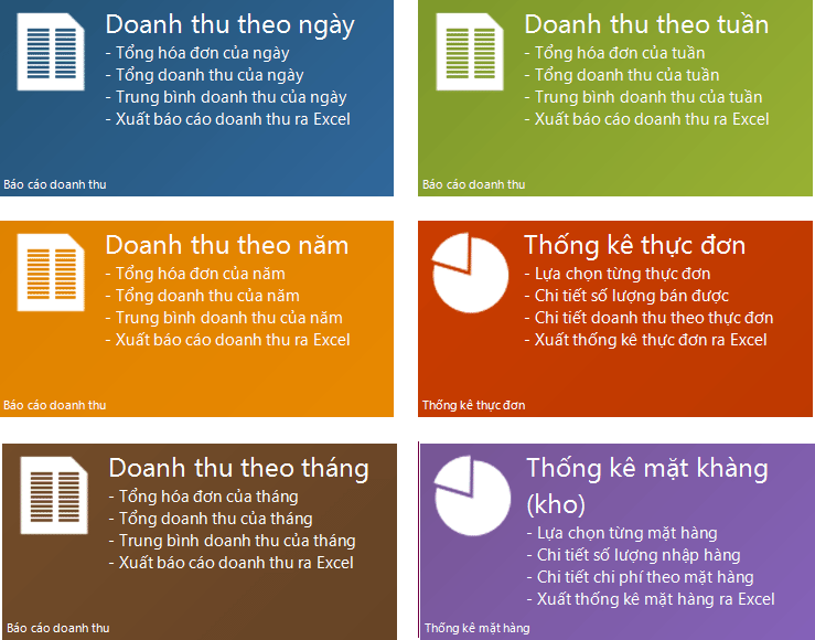 Download VtexCafe - Phần mềm quản lý kinh doanh quán cafe