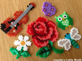 Selection of Mini Hama bead projects