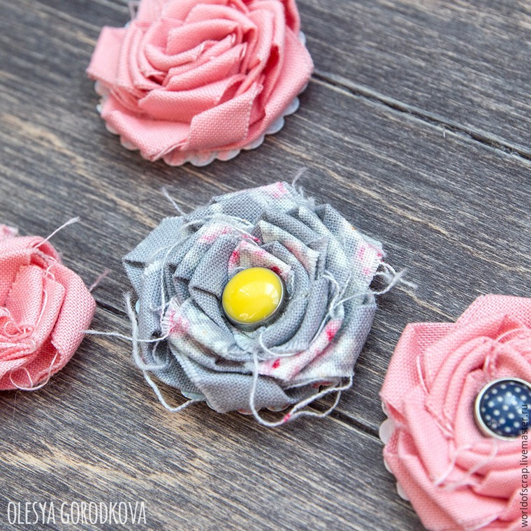 How to sew roses from fabric. DIY Tutorial