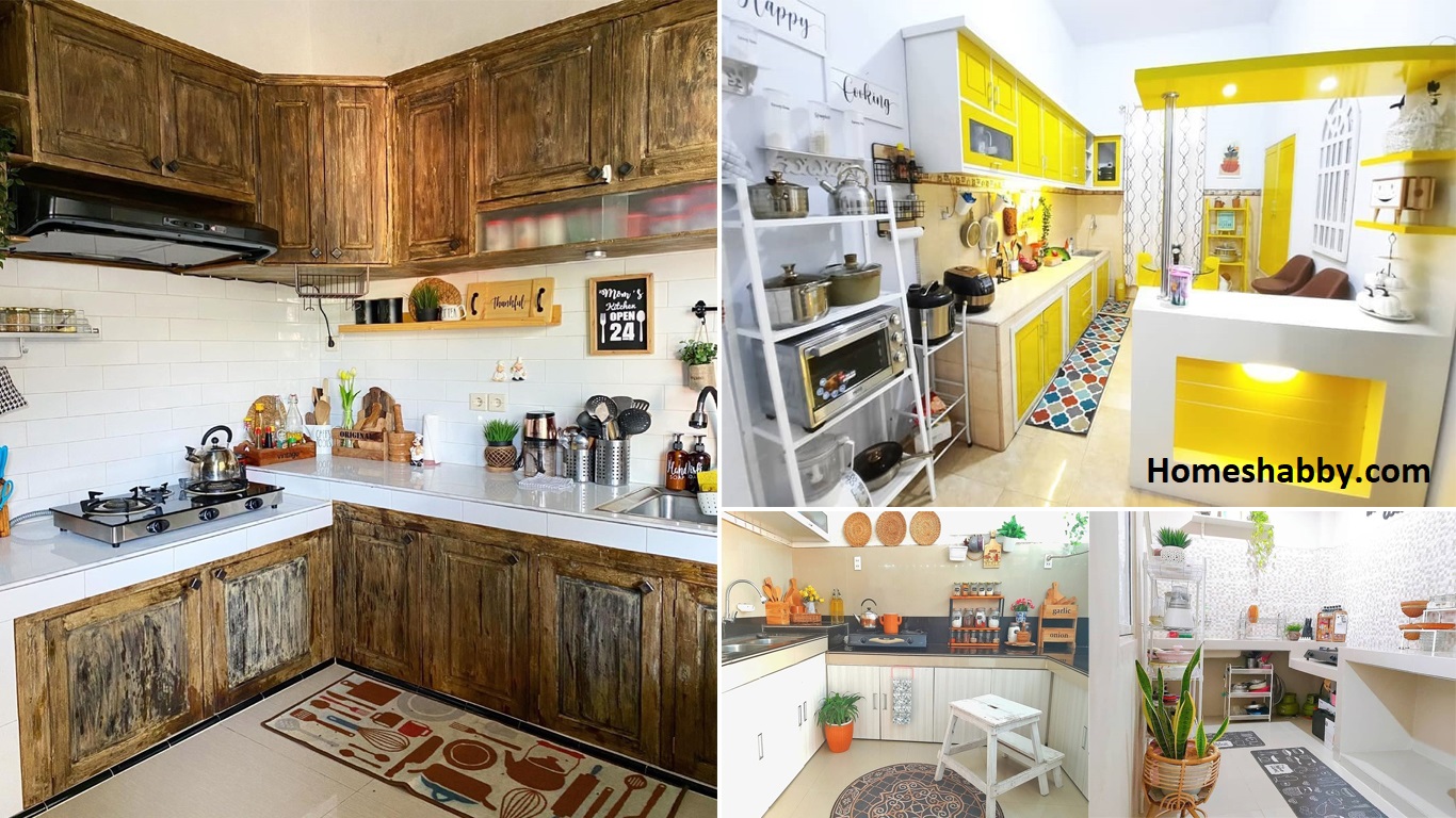 7 Inspirasi Dapur Murah Dengan Penataan Apik Yang Fungsional Homeshabbycom Design Home Plans