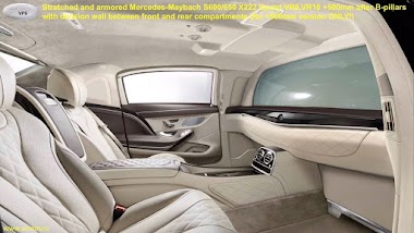 Stretched and Armored Maybach S600