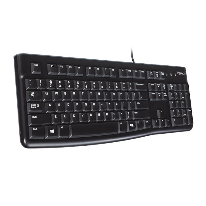 Bàn phím có dây Logitech K120 - Bàn phím máy tính có dây Usb Chính hãng Logitech - BH 36 Tháng