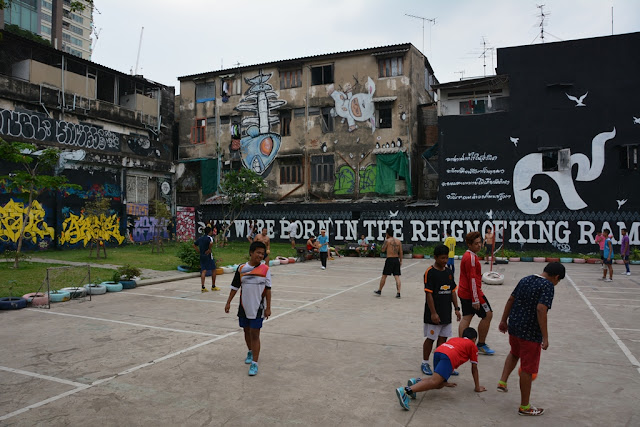 Graffiti playground Bangkok