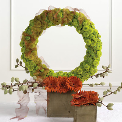 Autumn Collection Reception Centerpiece Spheres